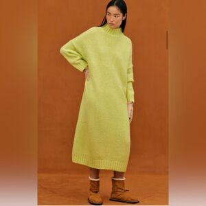 Chic Lime Green Maxi Dress